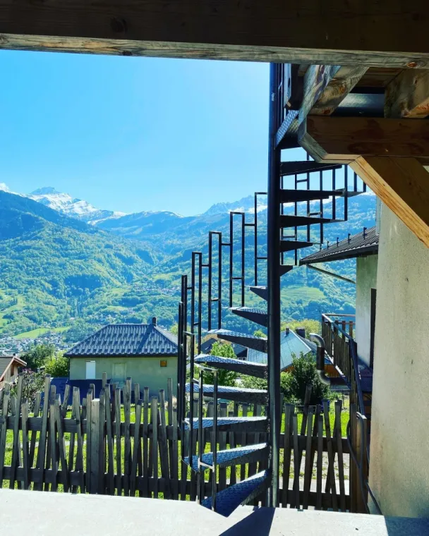 Escalier, Vienne, DELORME METALLERIE