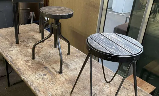 Tabouret, Vienne, DELORME METALLERIE