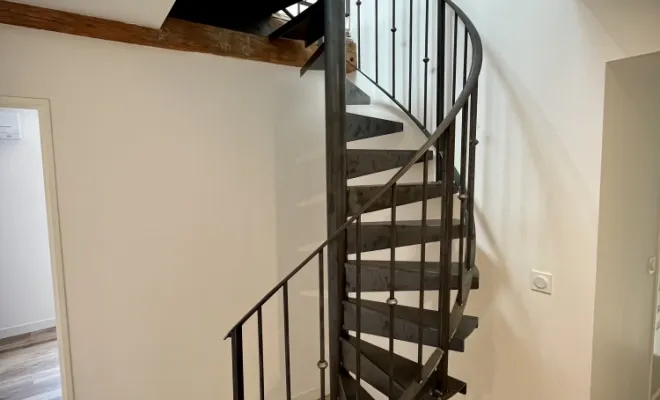 Escalier , Vienne, DELORME METALLERIE