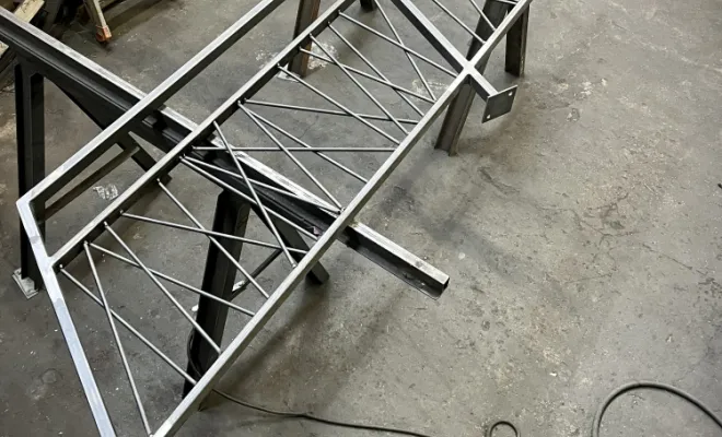 Réalisation de garde-corps dans nos ateliers Delorme Métallerie , Vienne, DELORME METALLERIE