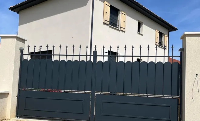 Portail sur mesure, Vienne, DELORME METALLERIE
