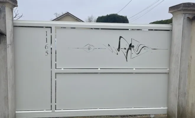 Portail sur mesure, Vienne, DELORME METALLERIE