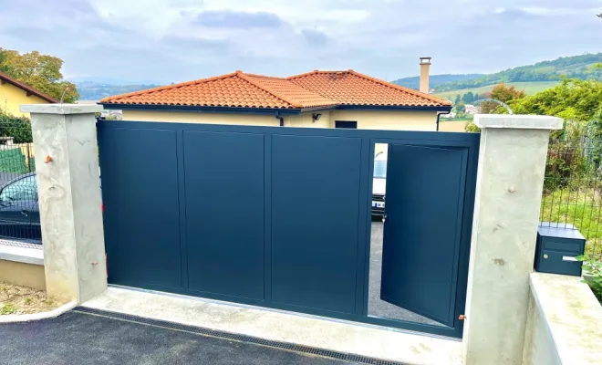 Portail sur mesure, Vienne, DELORME METALLERIE